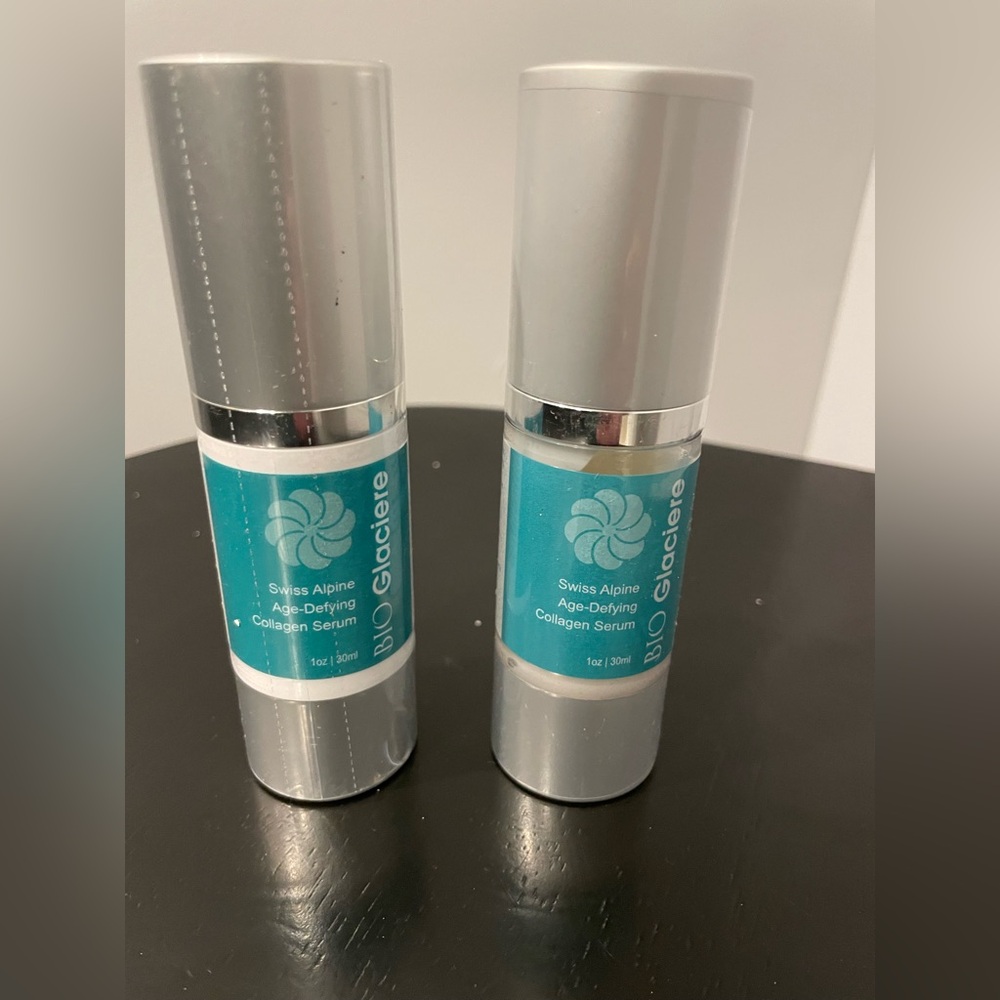 Bio Glaciere Swiss Alpine Age Wrinkle Collagen Serum Anti Aging 1 fl oz/30ml NEW